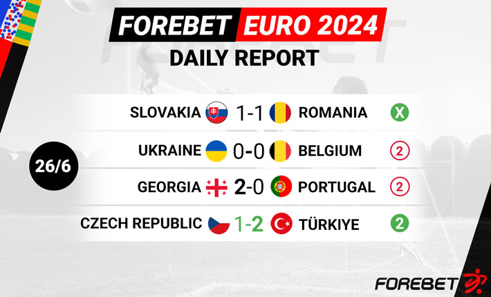 EURO 2024 Match Report: Surprising Results and Tight Contests
